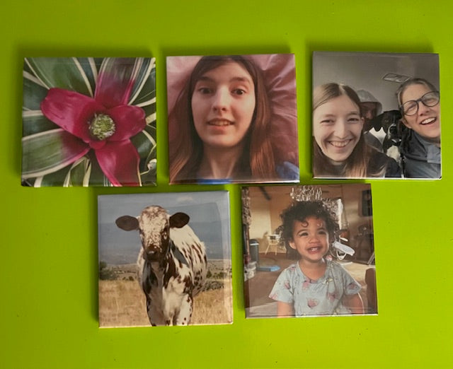 5 pack 2X2 magnets